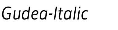 Gudea Italic.ttf