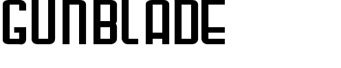Gunblade Normal.ttf