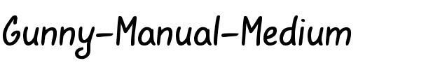 Gunny Manual Medium Regular.ttf