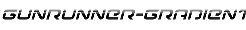 Gunrunner Gradient Italic Italic.ttf