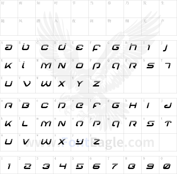 Gunrunner-Halftone-Italic