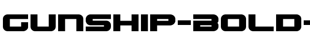 Gunship Bold Bold.ttf