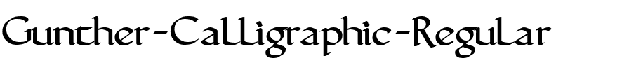Gunther Calligraphic Regular.ttf