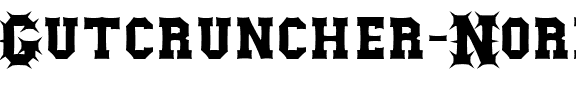 Gutcruncher Normal.ttf
