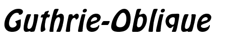 Guthrie Oblique.ttf