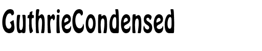 GuthrieCondensed Regular.ttf