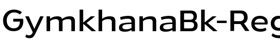 Gymkhana Bk Regular.ttf