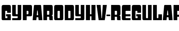Gyparody Hv Regular.ttf