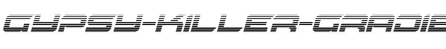 Gypsy Killer Gradient Italic Italic.ttf