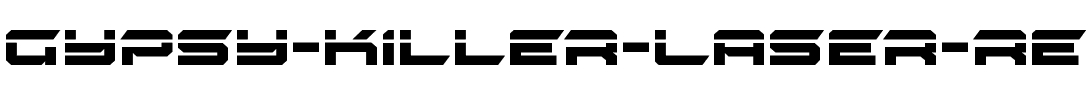 Gypsy Killer Laser Regular.ttf
