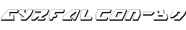 Gyrfalcon 3D Italic 3D Italic.ttf