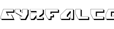 Gyrfalcon 3D 3D.ttf