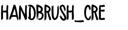 HANDBRUSH_CRE Regular.ttf