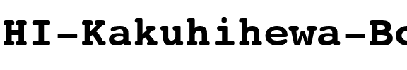 HI Kakuhihewa  Bold.ttf