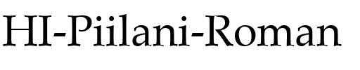 HI Piilani Roman Regular.ttf