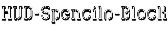 HVD Spencils Block.ttf