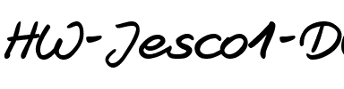 HW Jesco1 DB Normal.ttf