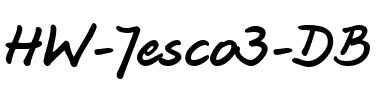 HW Jesco3 DB Normal.ttf
