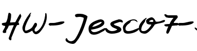 HW Jesco7 DB Normal.ttf