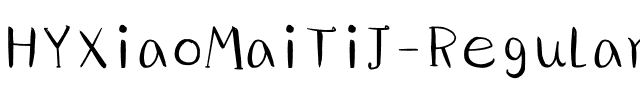 汉仪小麦体简 Regular.ttf