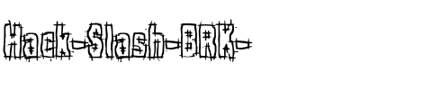 Hack & Slash (BRK) Regular.ttf