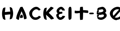 HackeIt Bold Regular.ttf