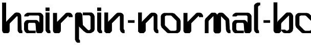 Hairpin-Normal Bold Bold.ttf