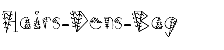 Hairs Dens Bag Normal.ttf