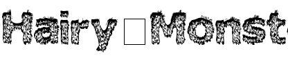 Hairy Monster Normal.ttf