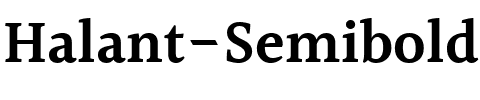 Halant Semibold Regular.ttf