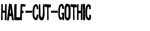 Half Cut Gothic Regular.ttf