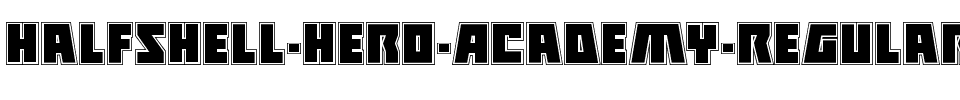 Halfshell Hero Academy Regular.ttf