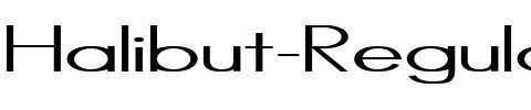 Halibut Regular.ttf
