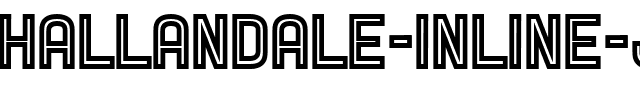 Hallandale Inline JL Regular.ttf