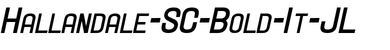 Hallandale SC Bold It. JL Regular.ttf