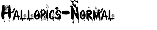 Hallopics Normal.ttf