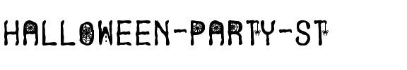 Halloween Party St Normal.ttf