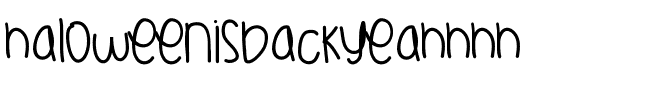 HaloweenIsBackYeahhhh Medium.ttf