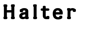 Halter Regular.ttf