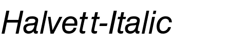 Halvett Italic.ttf