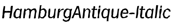 HamburgAntique Italic.ttf