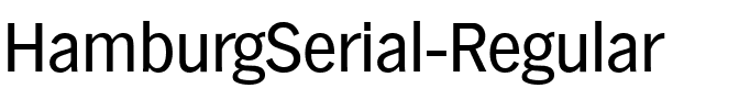 HamburgSerial Regular.ttf