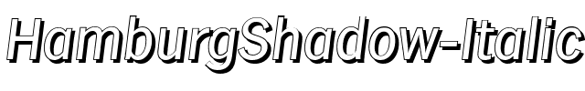 HamburgShadow Italic.ttf