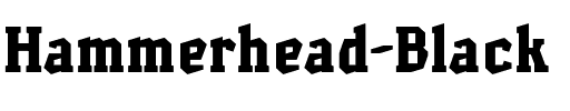 Hammerhead Black.ttf