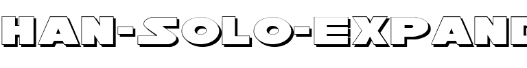 Han Solo Expanded Shadow Expanded Shadow.ttf