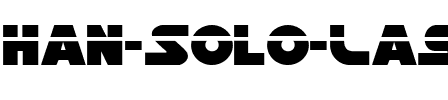 Han Solo Laser Laser.ttf