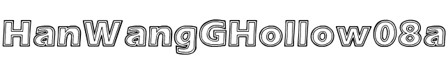 HanWangGHollow08ani1 Regular.ttf