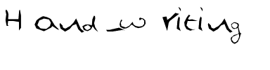 Hand Writing Normal.ttf