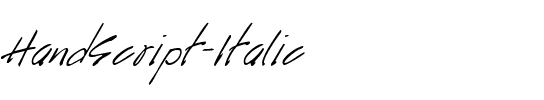 HandScript Italic.ttf