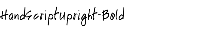 HandScriptUpright Bold.ttf
